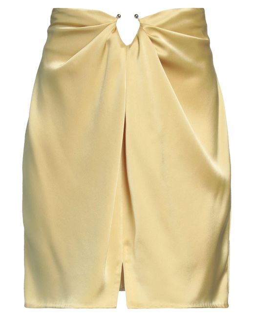 Nanushka Yellow Midi Skirt