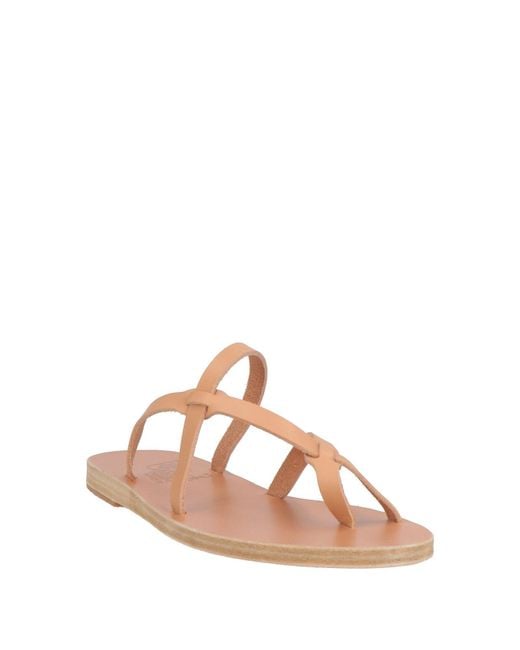 Ancient Greek Sandals Brown Thong Sandal