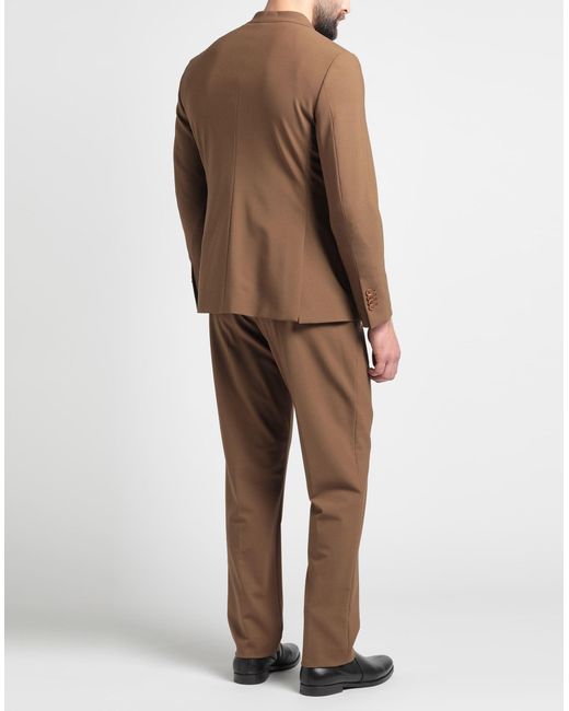BRERAS Milano Brown Suit for men