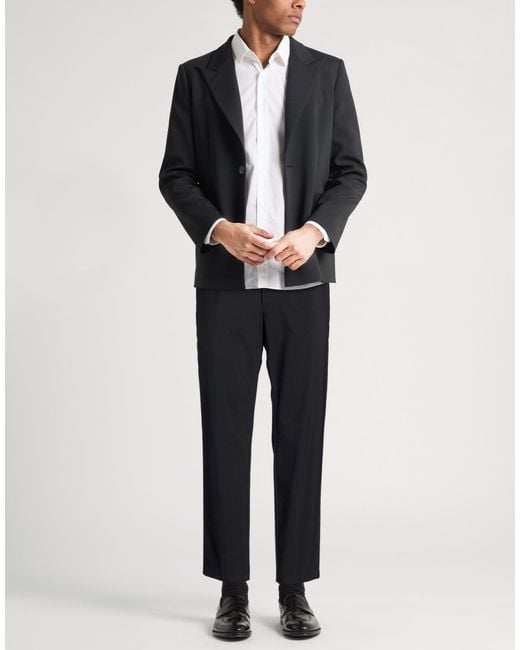 Boss Blue Pants Virgin Wool, Polyamide, Elastane for men