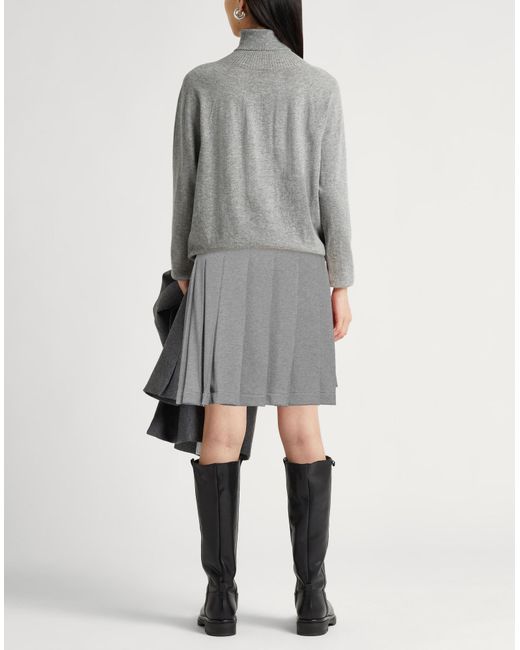 Thom Browne Gray Minirock