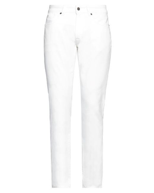Pantaloni Jeans di Boglioli in White da Uomo