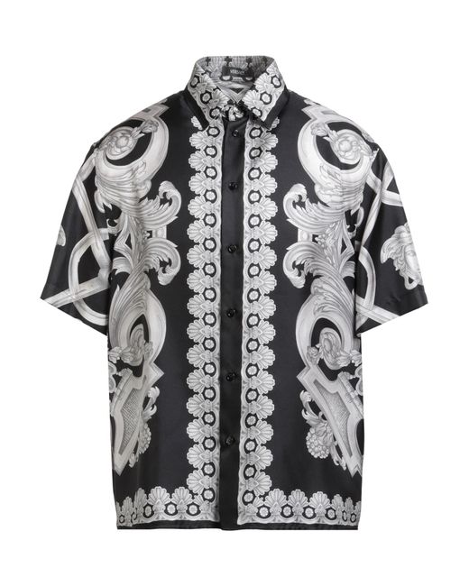 Camicia di Versace in Black da Uomo