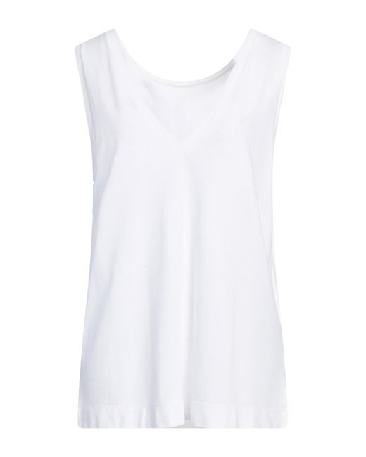 Zanone White By Slowear Tank Top Cotton
