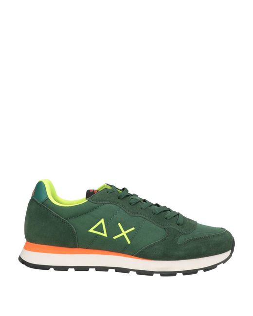 Sun 68 Green Trainers for men