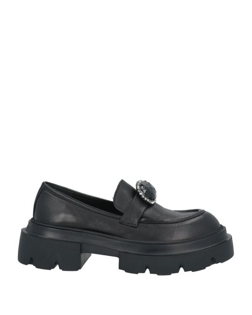Tosca Blu Black Mokassin