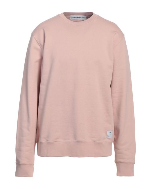 Department 5 Pink Sweatshirt for men