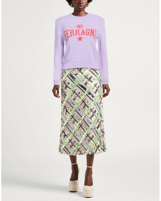 Chiara Ferragni Pink Jumper