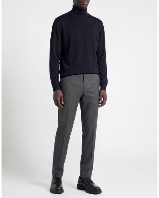Slowear Blue Turtleneck Virgin Wool, Polyamide for men