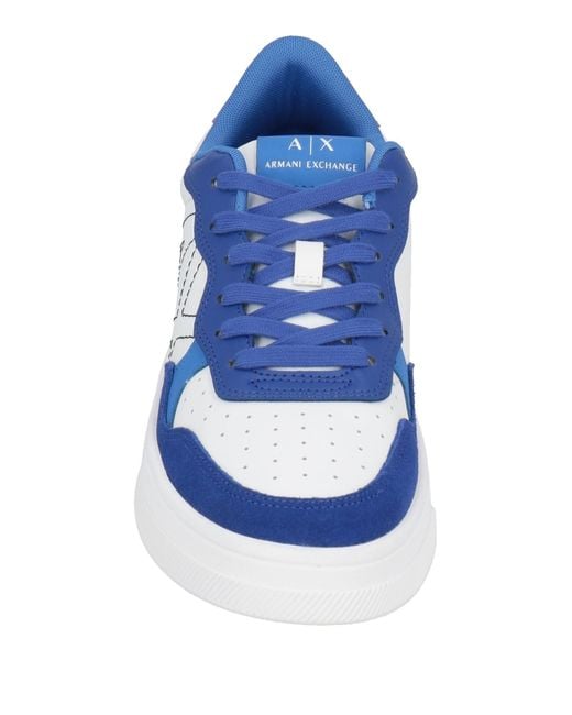 ARMANI EXCHANGE Blue Trainers for men