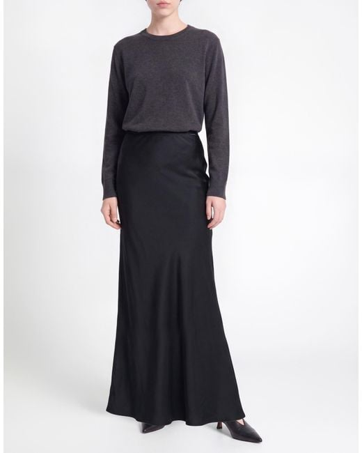 Norma Kamali Black Maxi Skirt