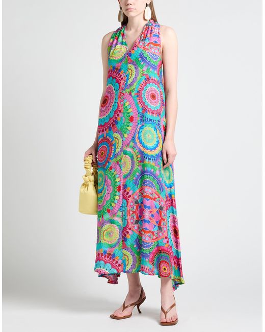 Inoa White Maxi Dress Silk