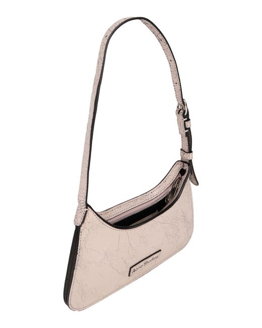 Acne Pink Blush Shoulder Bag Leather