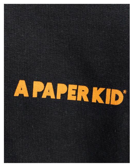 Sweat-shirt A PAPER KID pour homme en coloris Black