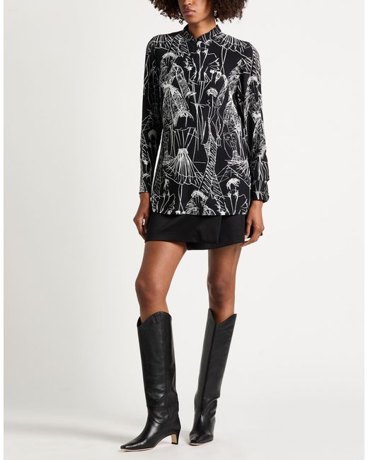 Akris Black Top Silk