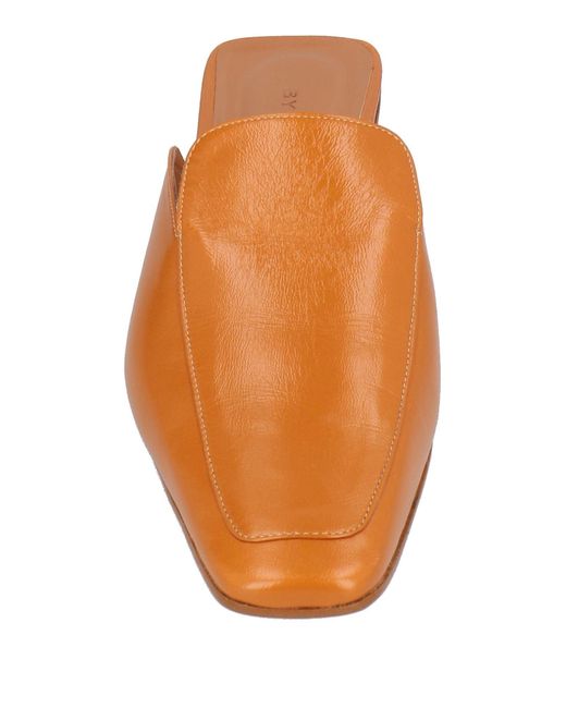 By Far Brown Mules & Clogs