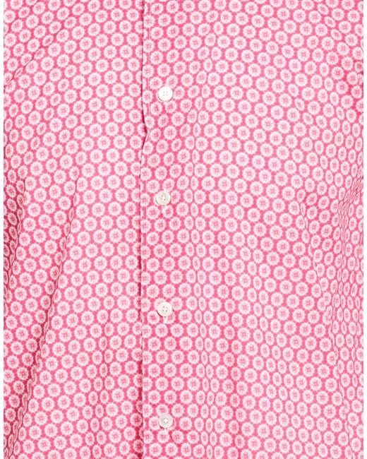 Fedeli Pink Shirt for men