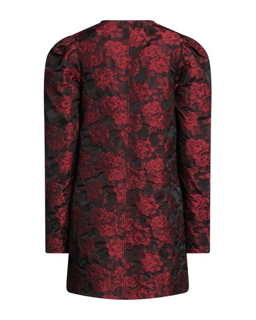 Ganni Red Mini Dress