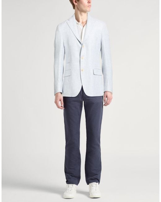 Eleventy White Blazer for men