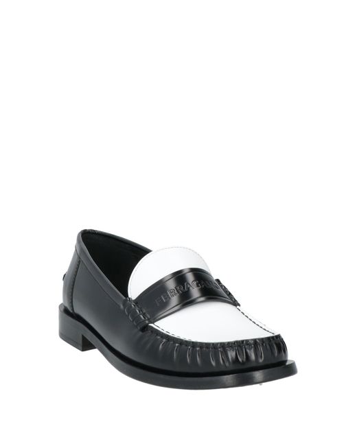 Ferragamo Black Loafers Leather