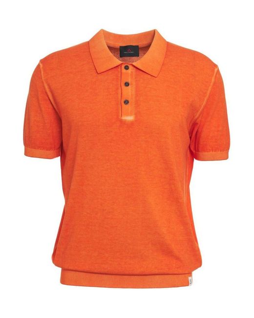 Peuterey T-shirts in Orange für Herren