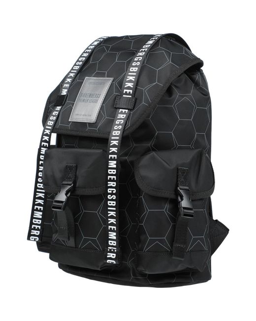Bikkembergs Black Backpack for men