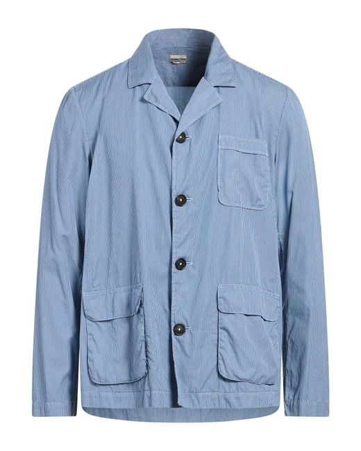 Massimo Alba Blue Shirt Cotton for men
