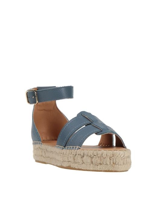 KARIDA Blue Espadrilles