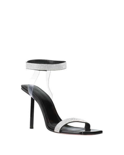 AMINA MUADDI Black Sandals