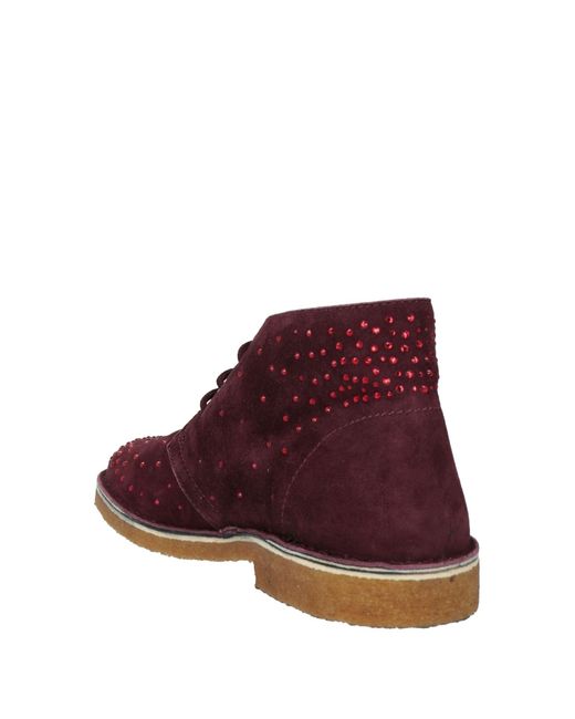 Loriblu Red Ankle Boots