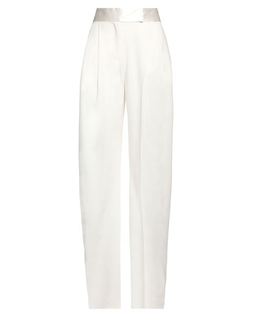 The Attico White Trouser