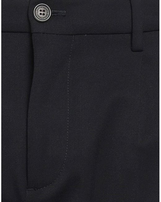 Department 5 Blue Pants Polyester, Virgin Wool, Elastane for men
