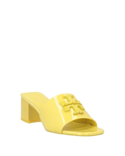 Tory Burch Yellow Sandals