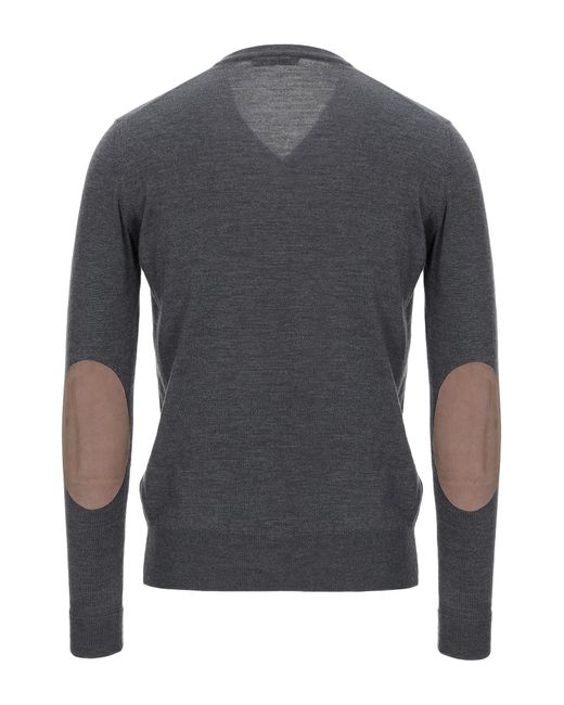 Alpha Massimo Rebecchi Gray Sweater for men