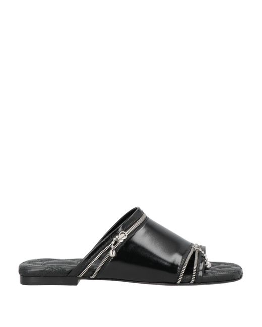 Burberry Black Sandale