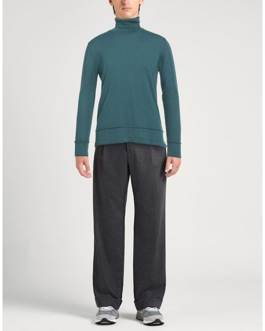 Messagerie Green Patrizio Piscaglia Deep Turtleneck Wool, Acrylic for men
