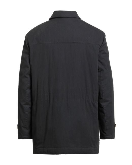Brunello Cucinelli Black Jacket Cotton, Polyamide for men