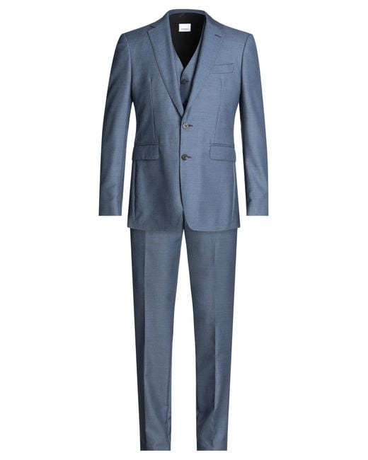 Traje Burberry de hombre de color Blue