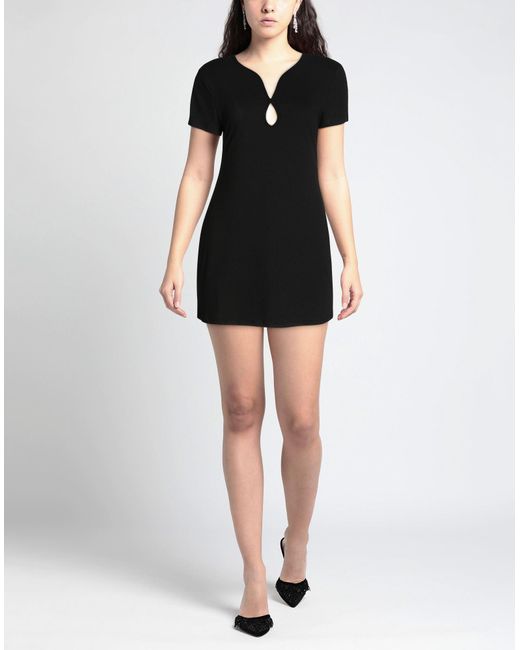 Robe courte Glamorous en coloris Black