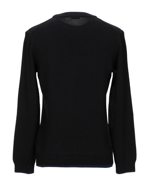 KENZO Black Sweater Wool, Polyamide for men