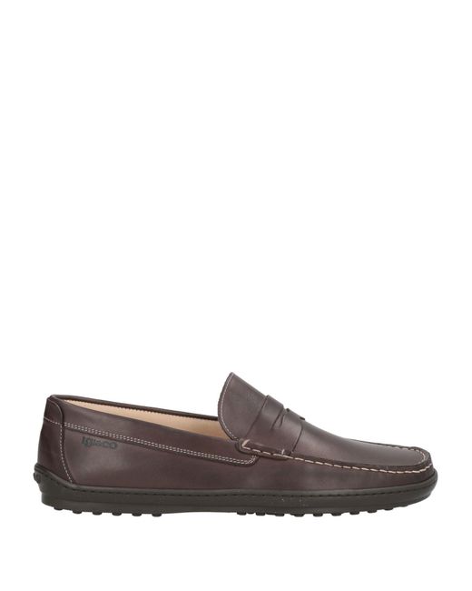 Igi&co Brown Dark Loafers Calfskin for men