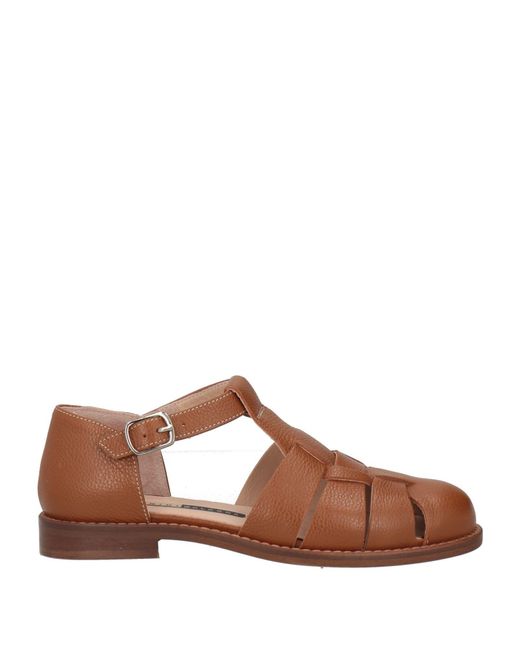Chiarini Bologna Brown Ballet Flats