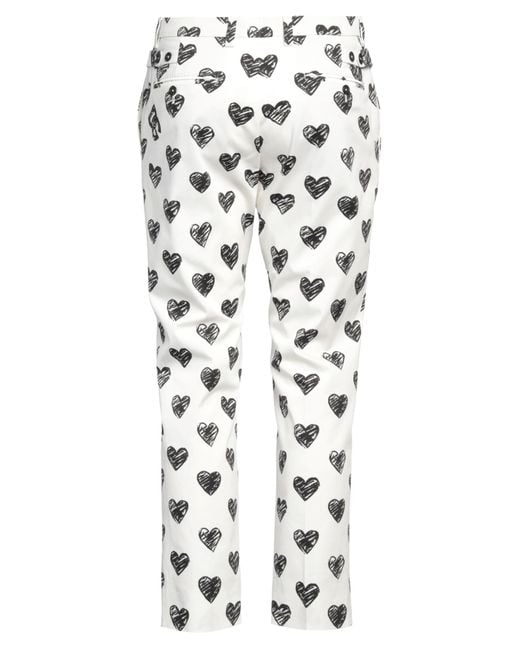 Dolce & Gabbana White Trouser for men