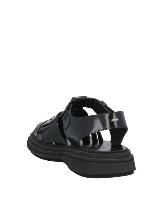 THE ANTIPODE Black Sandals for men