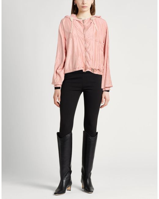 Jil Sander Pink Jacket Polyamide, Silk