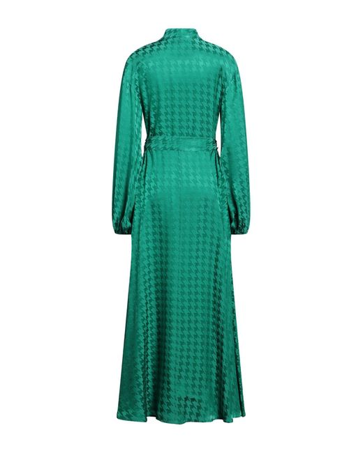 MSGM Green Maxi Dress
