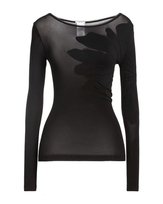 Top Wolford de color Black
