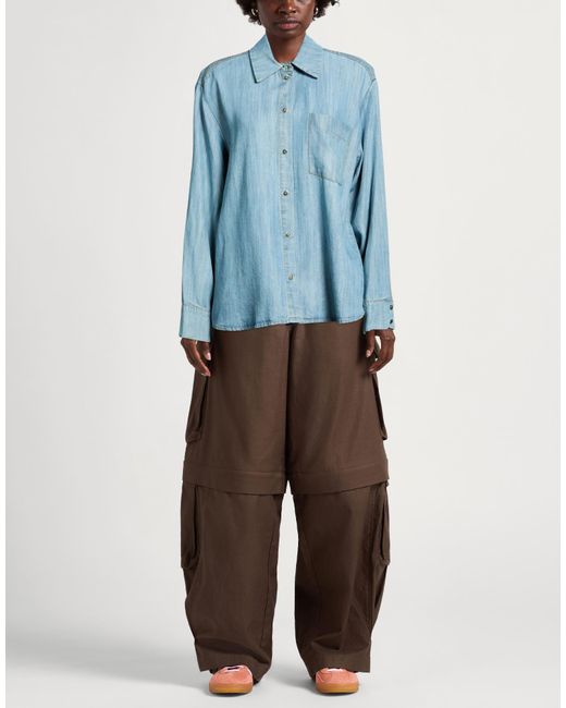Kaos Blue Denim Shirt Lyocell