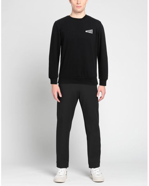 DIESEL Black Sweatshirt for men