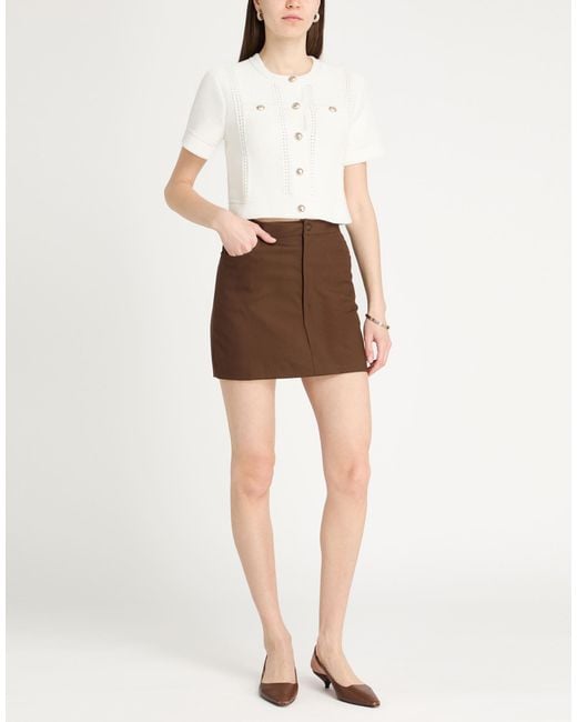 Maje White Cardigans